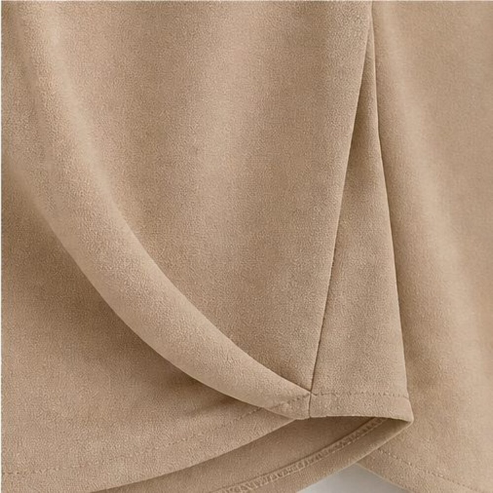 Sand Pleated Blouse - Picture 6 of 6